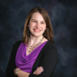 Professional team of six standing in front of Horvath Vision Care sign.