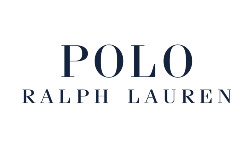 Polo Ralph Lauren logo in classic navy blue font.