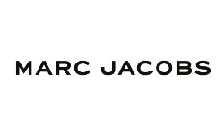 Marc Jacobs logo in bold black text on white background.