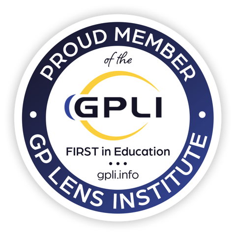 Badge showing proud membership of GPLI.